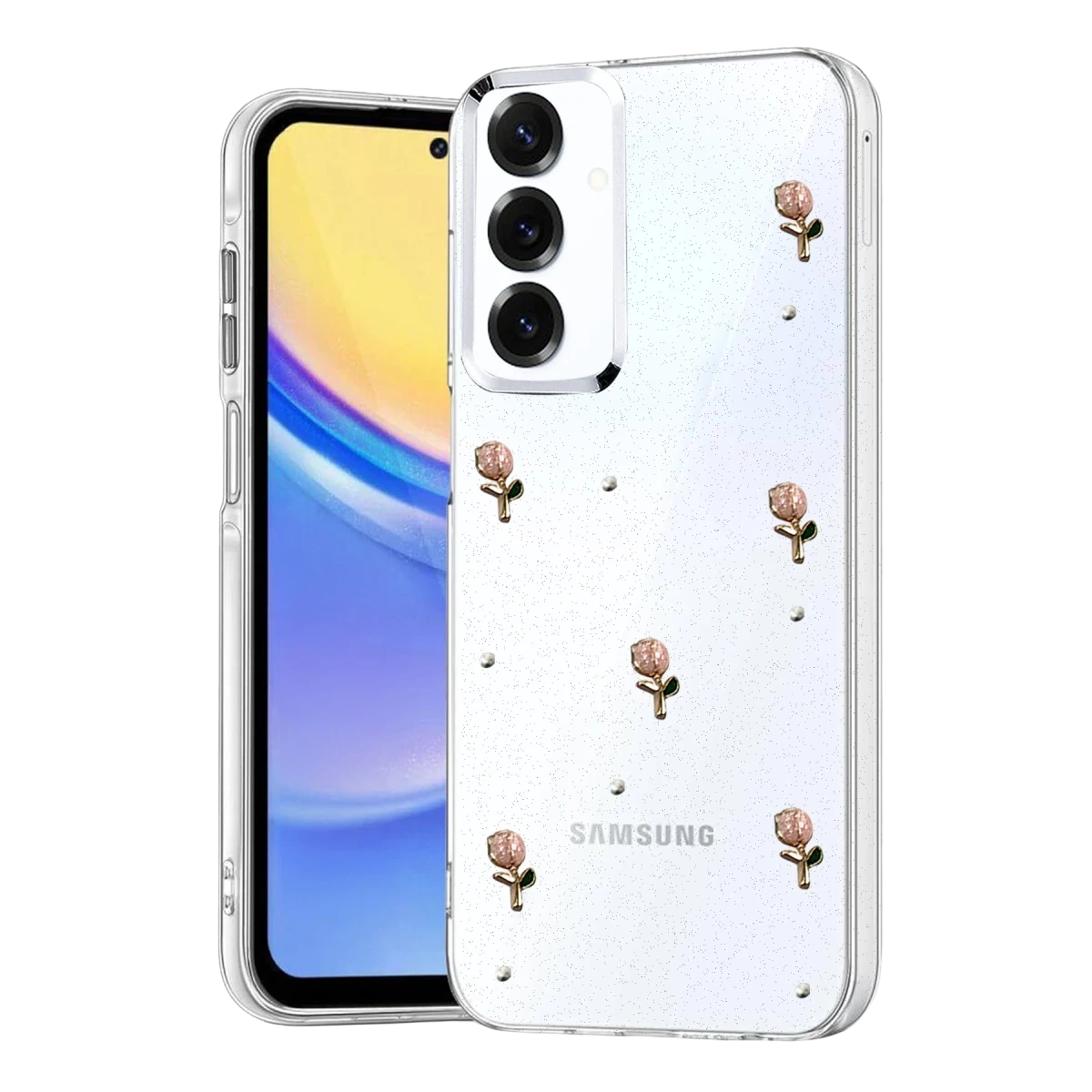 Samsung Galaxy A34 5G Fiyonk Desenli Kapak - Desen 6