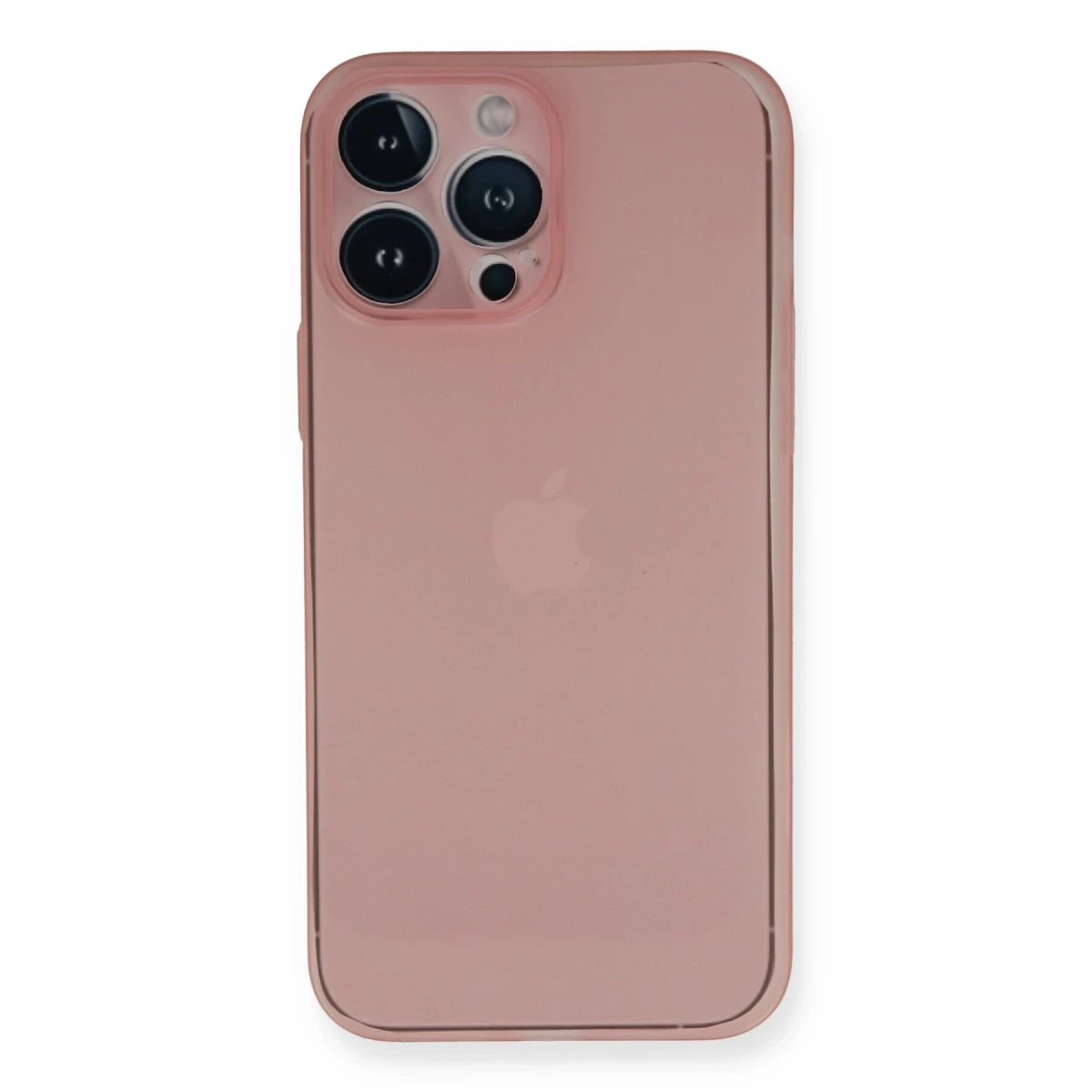 Apple iPhone 14 Pro Kılıf PP Ultra İnce Kapak - Pembe