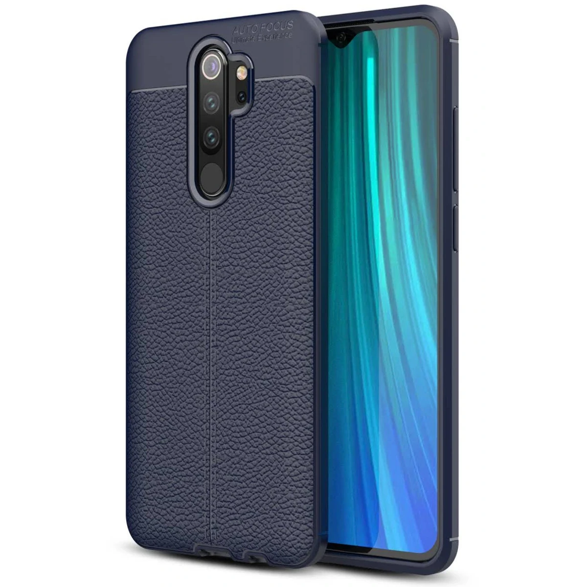 Xiaomi Redmi Note 8 Pro Kılıf Auto Focus Kapak - Lacivert
