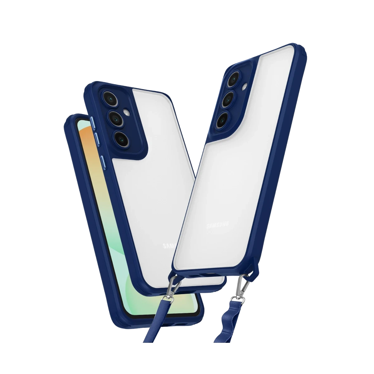 Samsung Galaxy A35 5G Kılıf Penta Silikon Kılıf - Lacivert