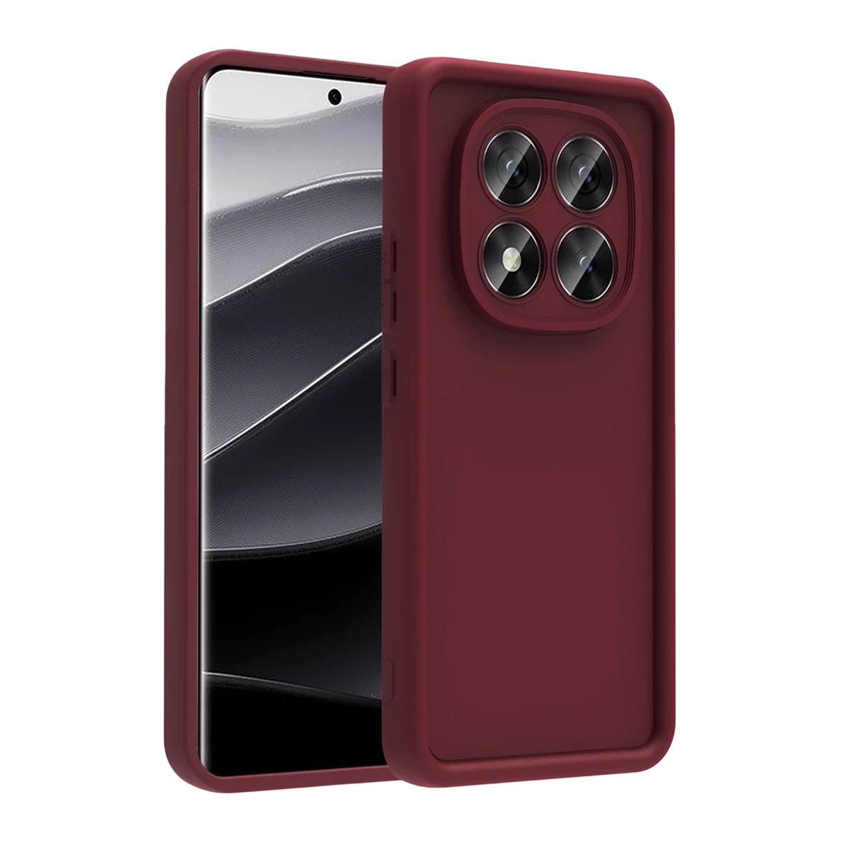 Xiaomi Redmi Note 15 Pro 4G Viera Silikon - Bordo