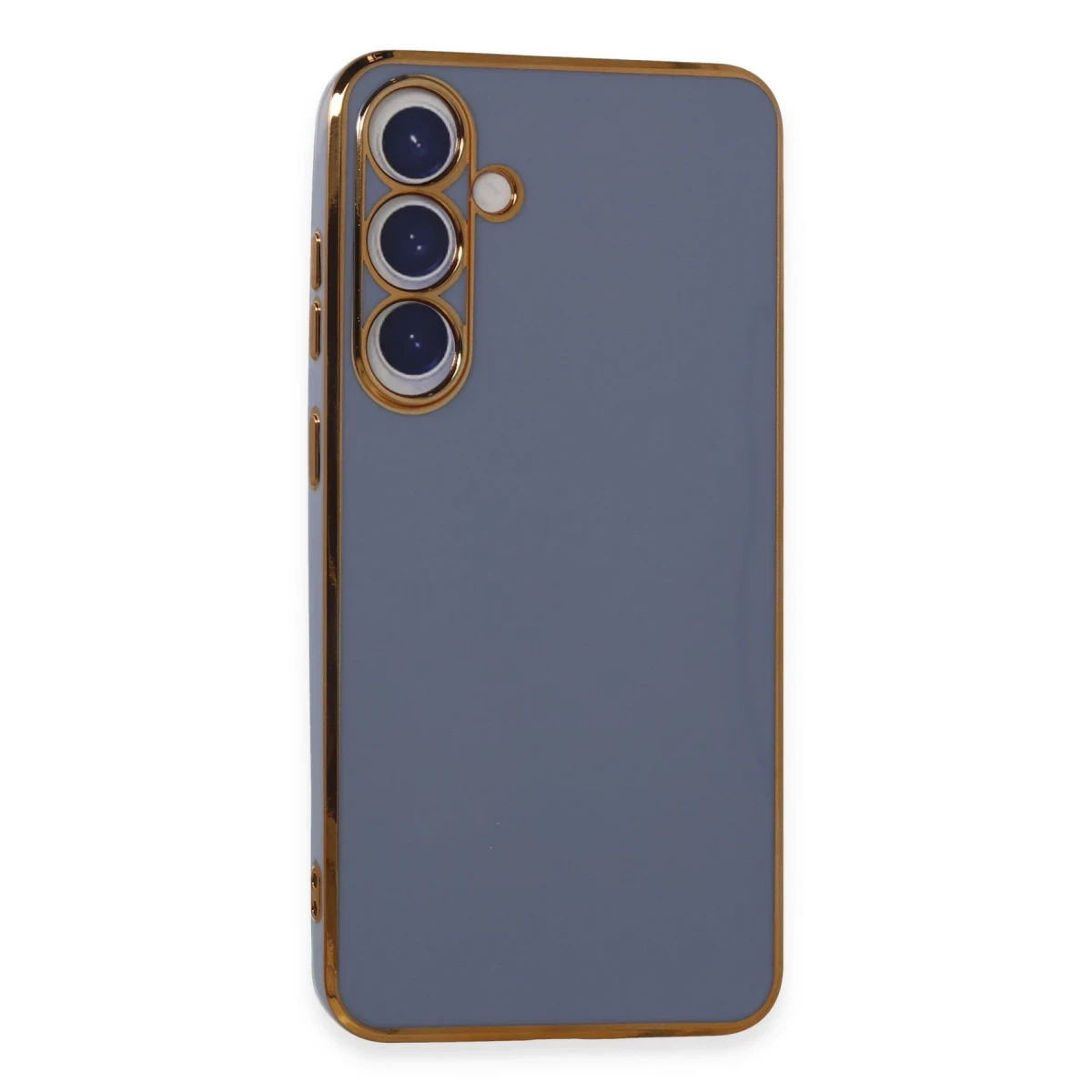 Samsung Galaxy S24 Kılıf Volet Silikon - Mavi