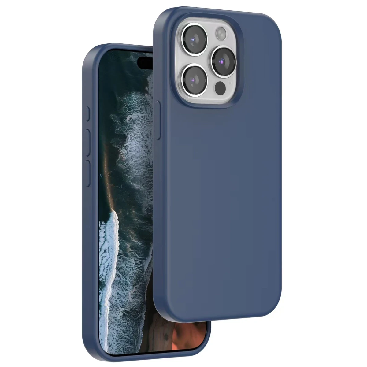 Venco Apple iPhone 15 Pro Max Home Magsafe Kapak - Lacivert