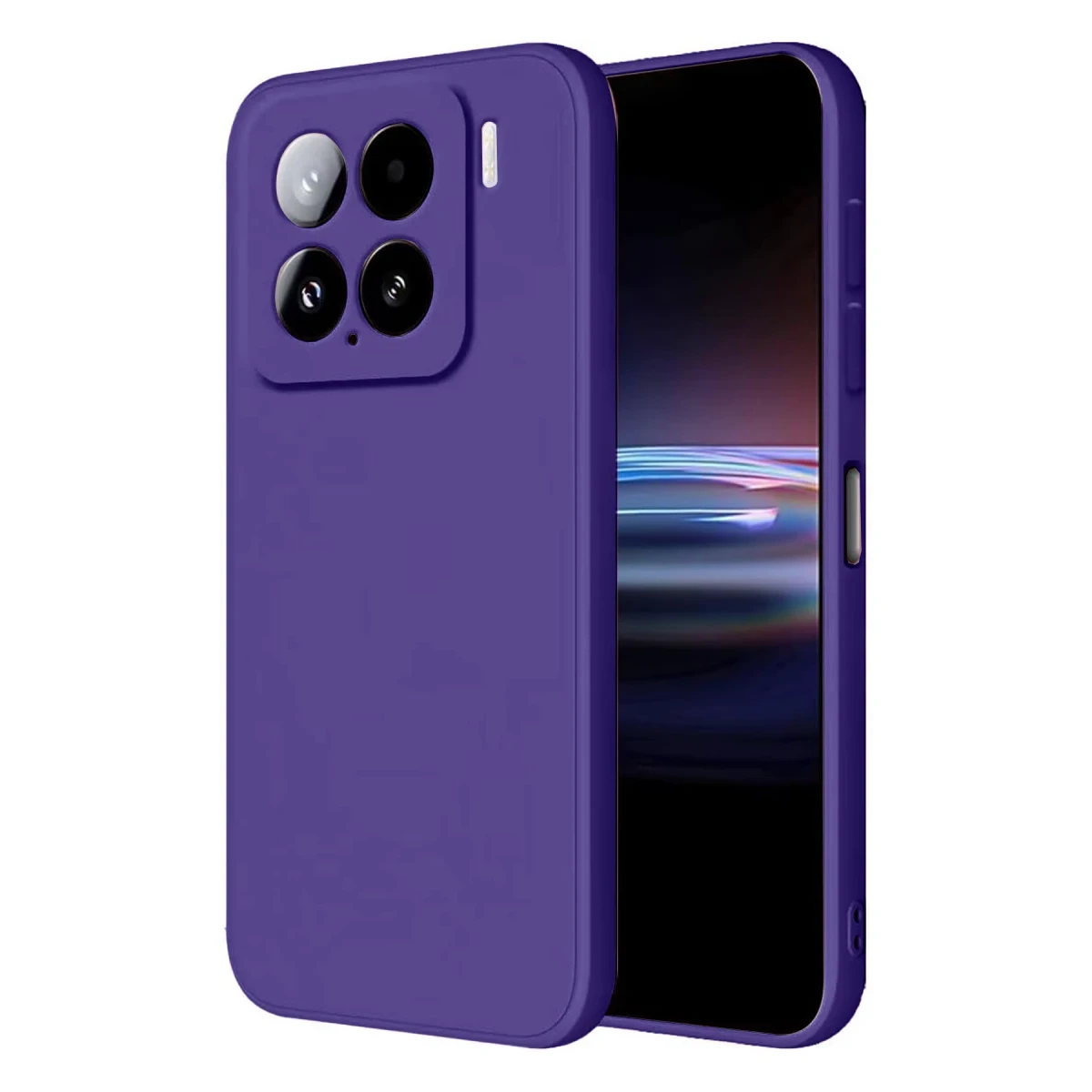 Xiaomi Mi 15 Kılıf Nano içi Kadife Silikon - Mor