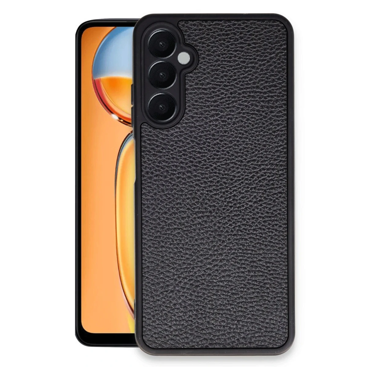 Samsung Galaxy A26 Kılıf Aras Deri Kapak - Siyah