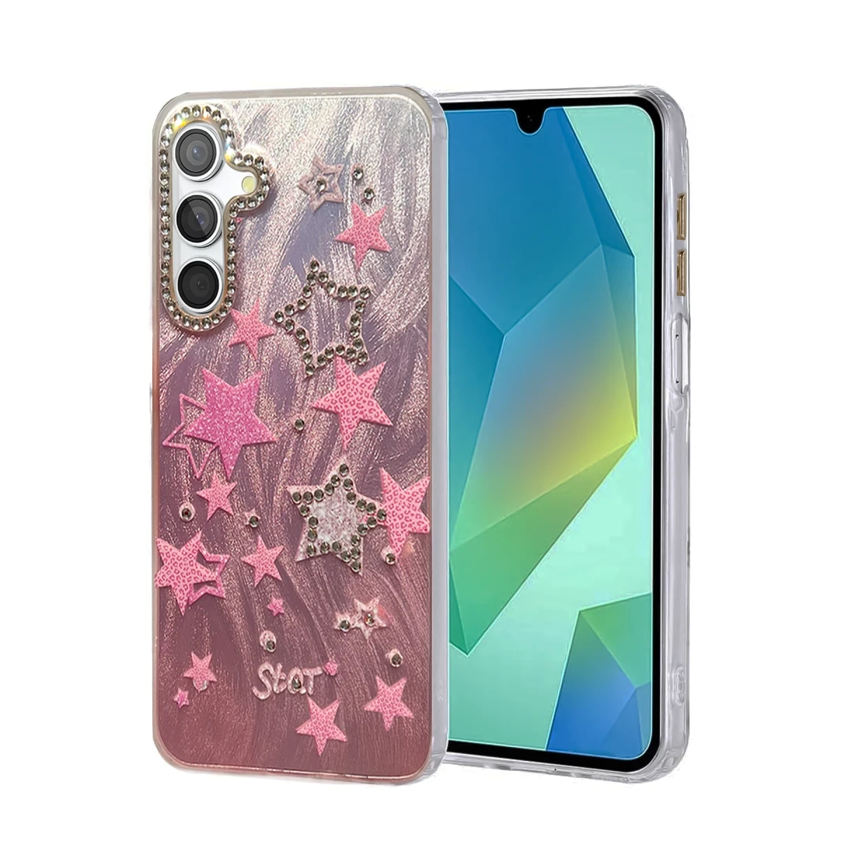 Samsung Galaxy A25 5G Kılıf Blade Aynalı Desenli Kapak - Desen 7