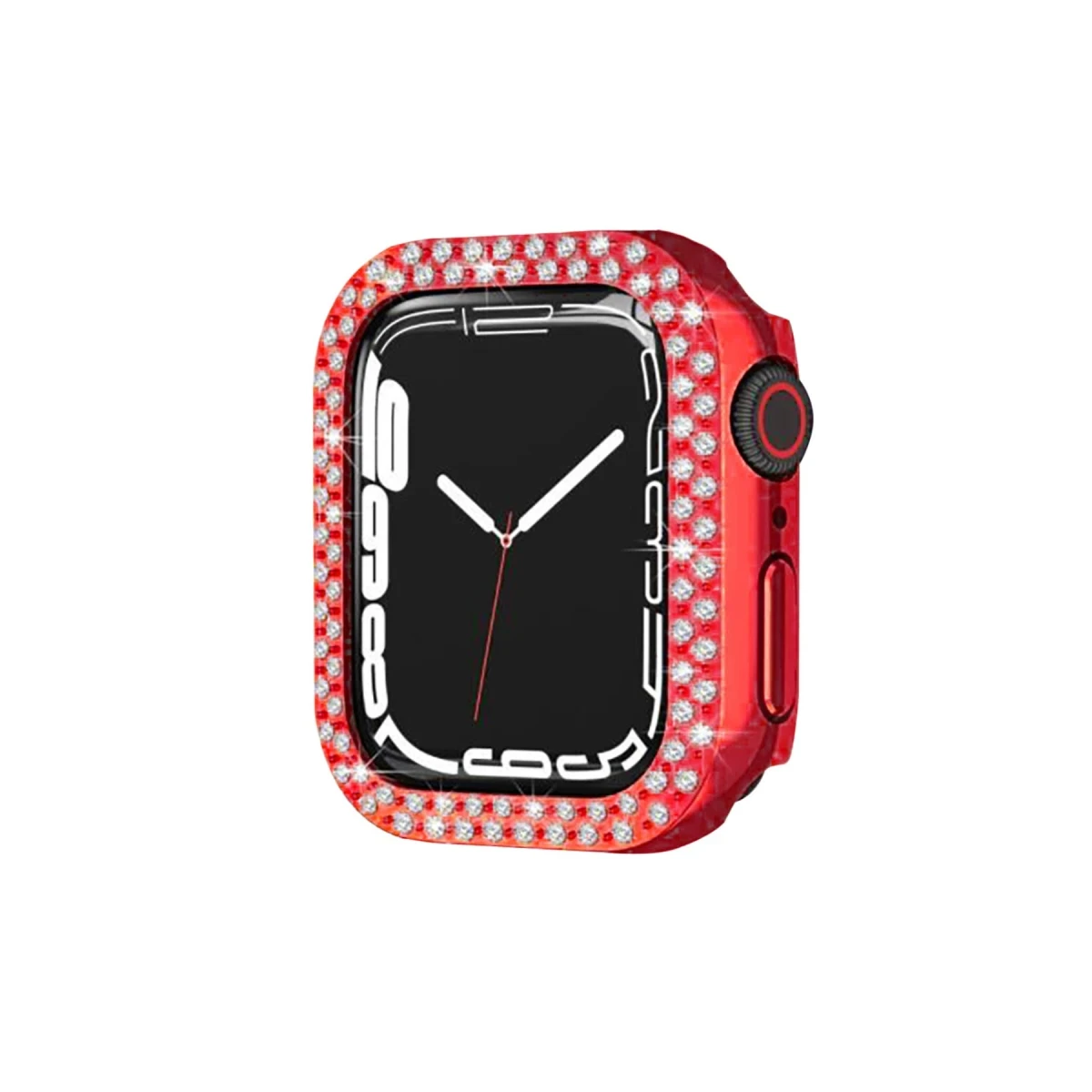 Apple Watch 42mm Taşlı Kasa - Kırmızı