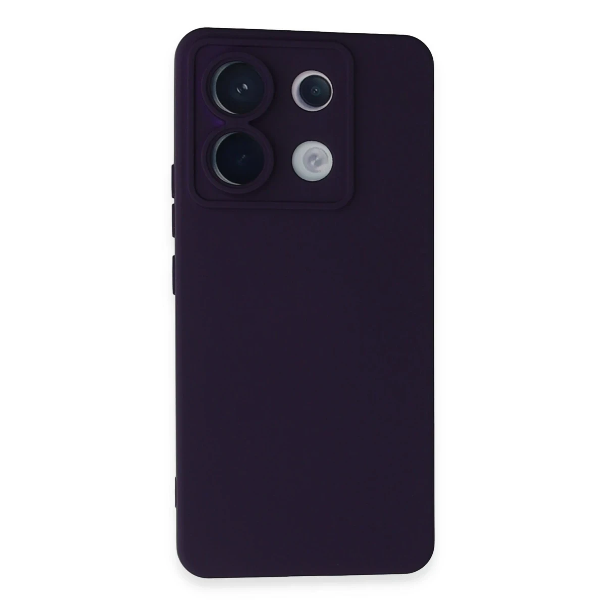 Xiaomi Redmi Note 13 Pro 5G Kılıf Nano içi Kadife Silikon - Mor