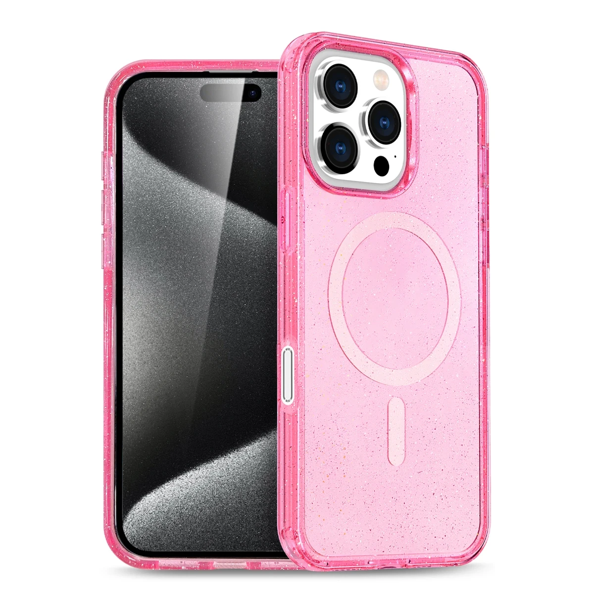 Joko Apple iPhone 16 Pro Max Star Magsafe Kapak - Pembe