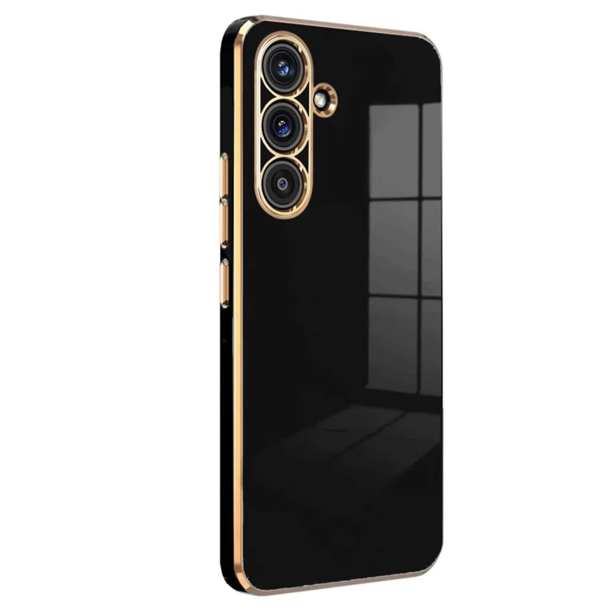 Samsung Galaxy M34 5G Kılıf Volet Silikon - Siyah