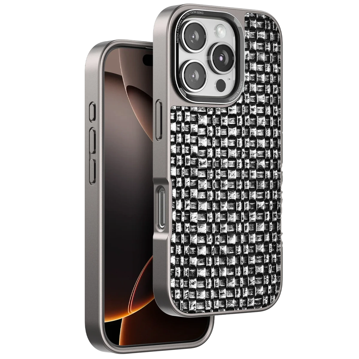Venco Apple iPhone 16 Pro Max Brand Kapak - Gümüş