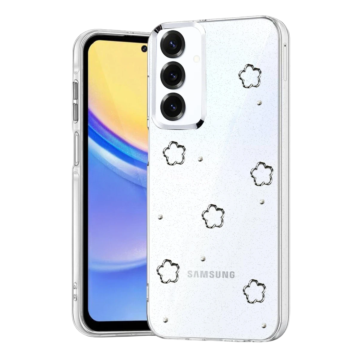 Samsung Galaxy A34 5G Fiyonk Desenli Kapak - Desen 2