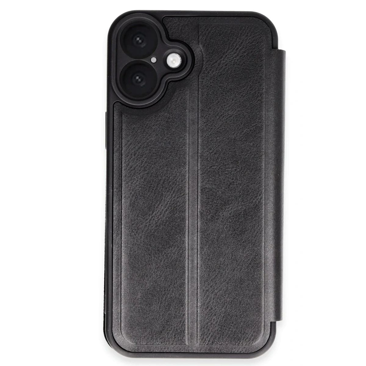 Apple iPhone 16 Plus Kılıf Flip Cover - Siyah