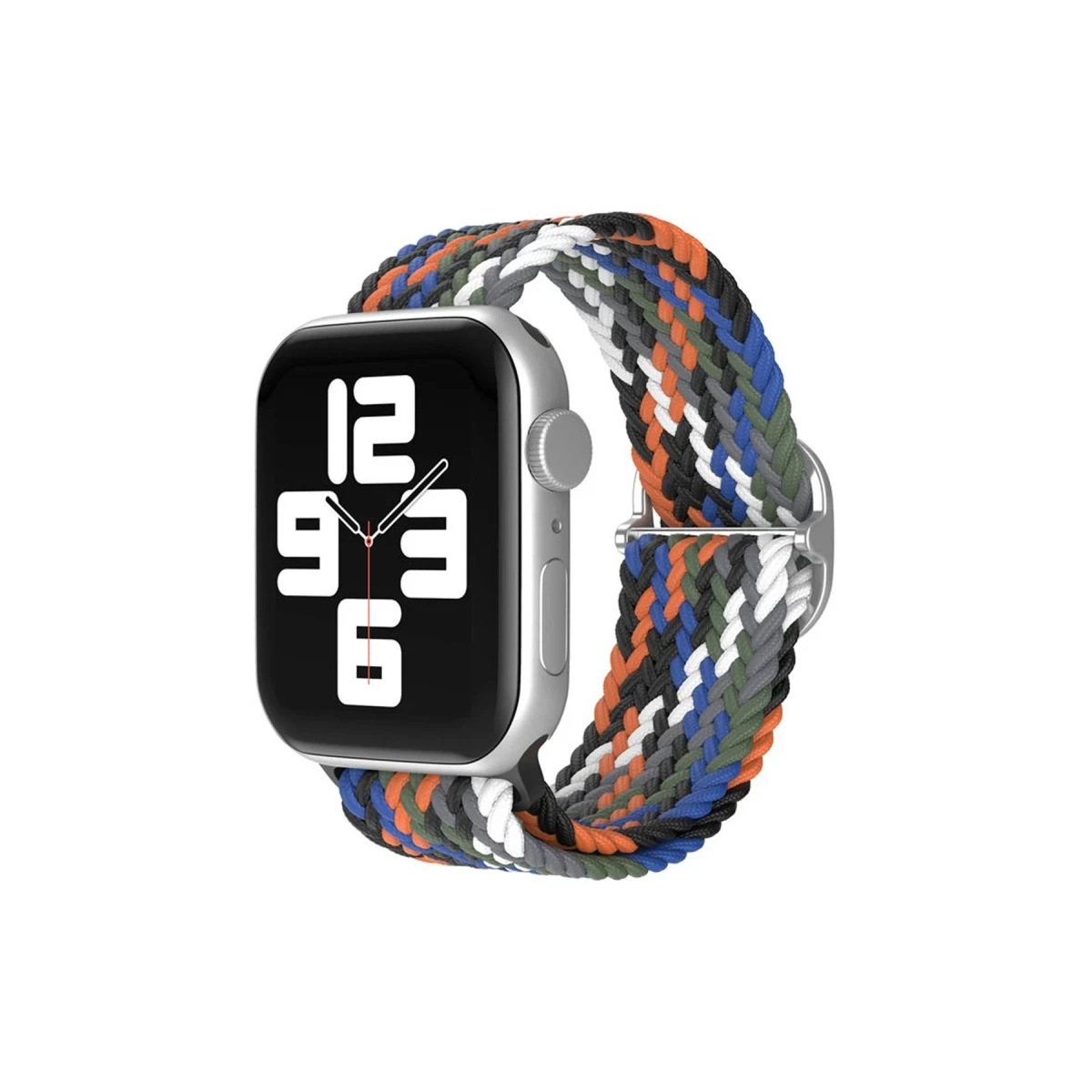 Apple Watch 42mm Star Kordon - Gri-Turuncu