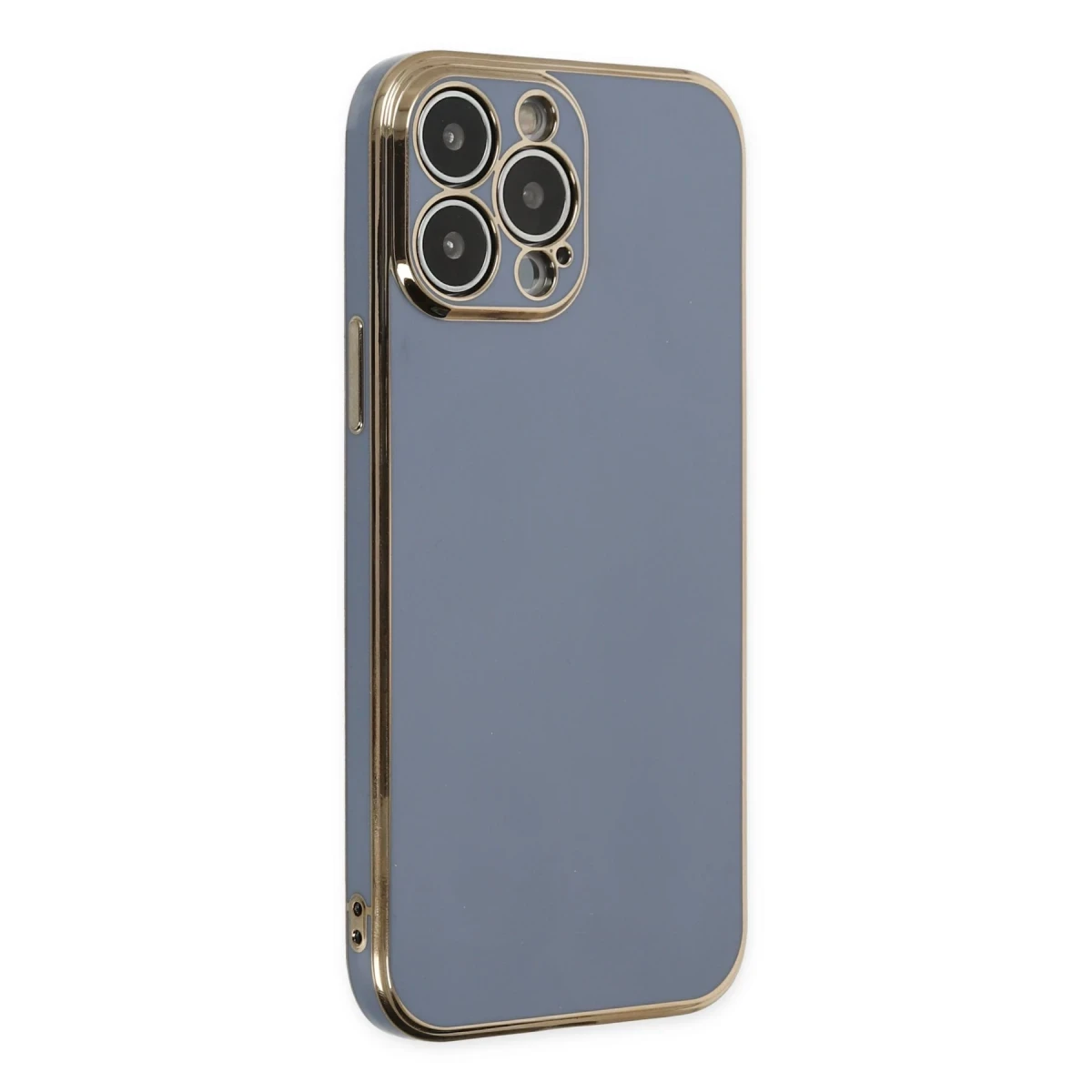 Apple iPhone 14 Pro Kılıf Volet Silikon - Mavi