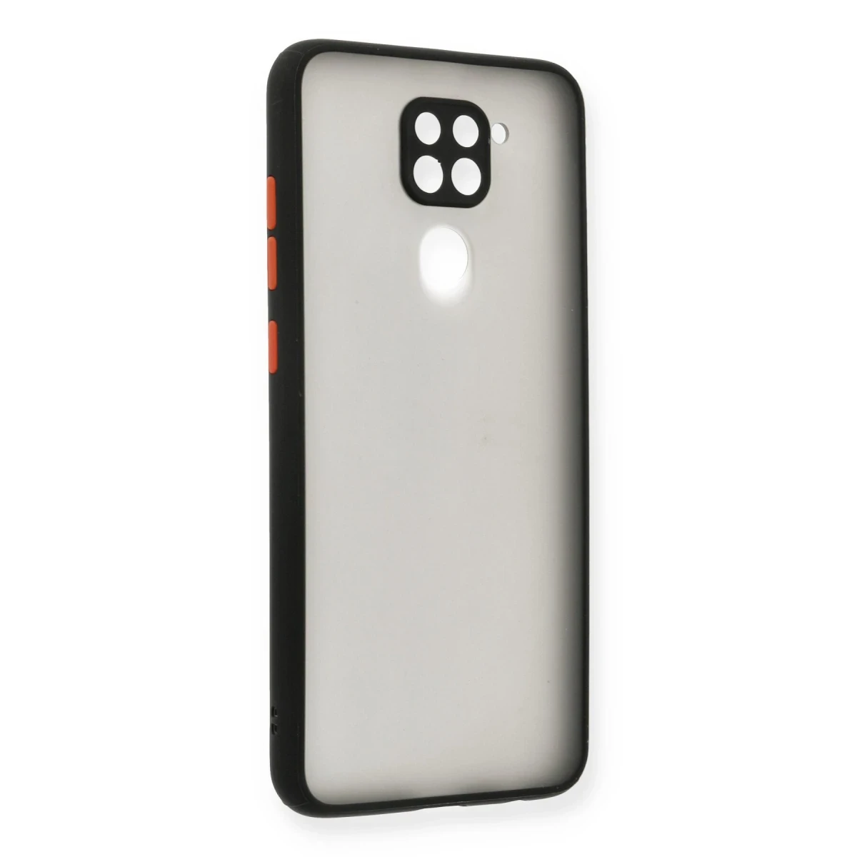 Xiaomi Redmi Note 9 Kılıf Montreal Silikon Kapak - Siyah