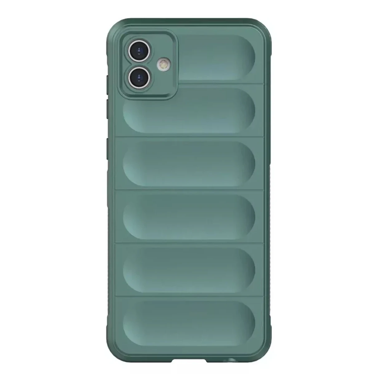 Samsung Galaxy A05 Kılıf Optimum Silikon - Koyu Yeşil