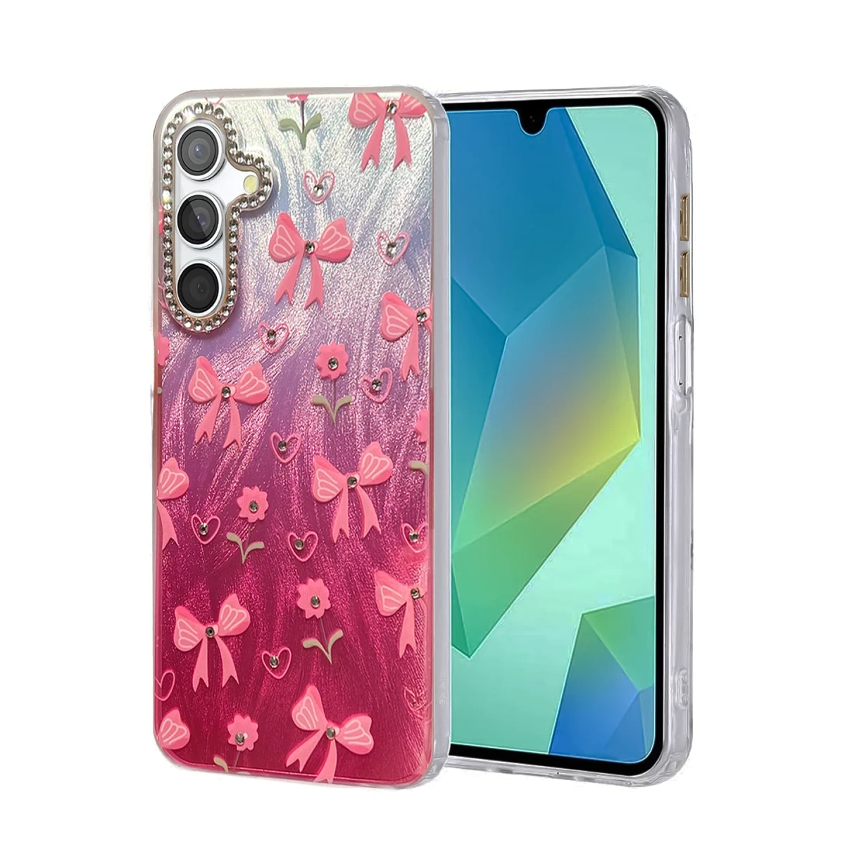 Samsung Galaxy A55 5G Kılıf Blade Aynalı Desenli Kapak - Desen 3