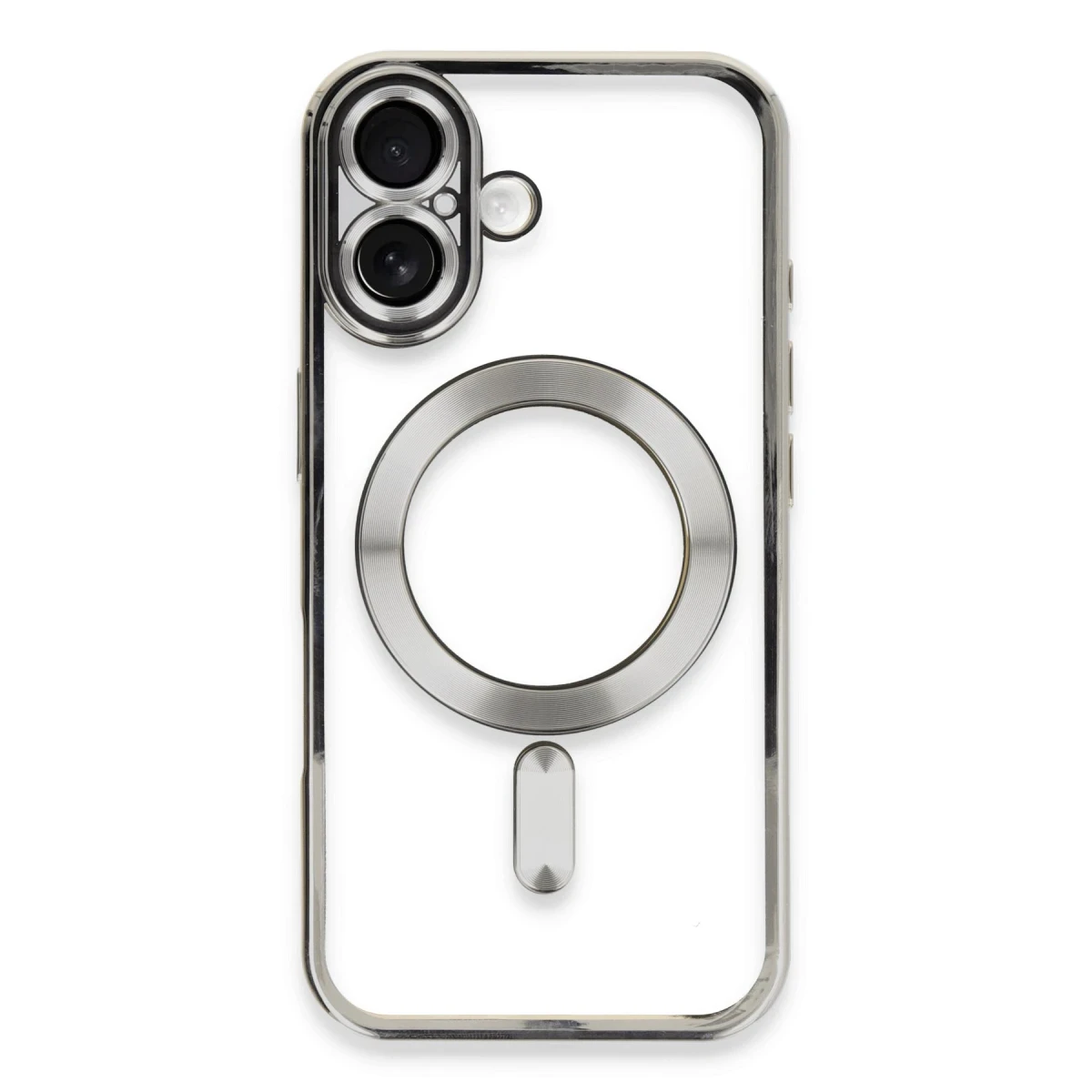 Apple iPhone 16 Kılıf Kross Magneticsafe Kapak - Gümüş