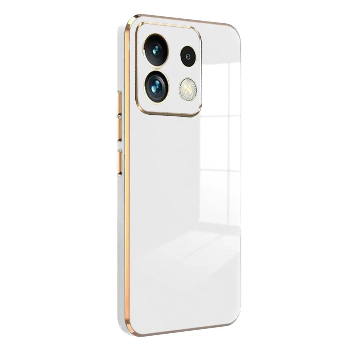 Xiaomi Redmi Note 13 Pro 5G Kılıf Volet Silikon - Beyaz