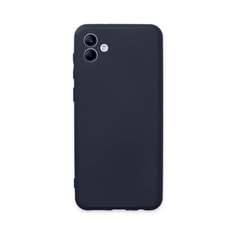 Samsung Galaxy A04E Kılıf First Silikon - Lacivert