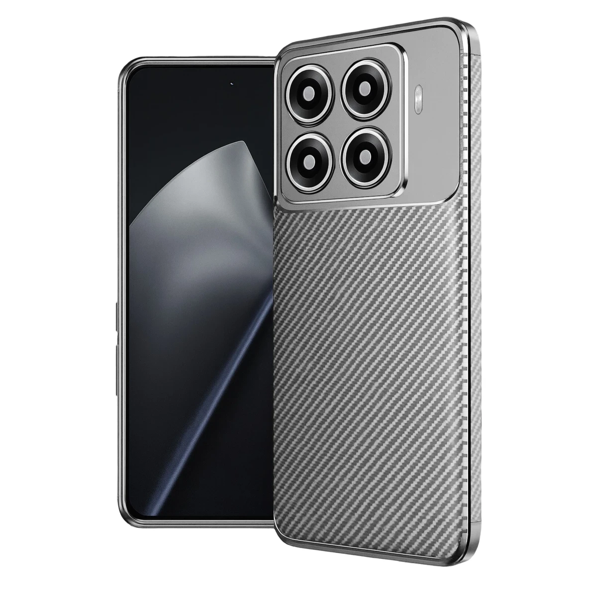 Xiaomi Mi 15T Pro Auto Focus Karbon Kapak - Gri