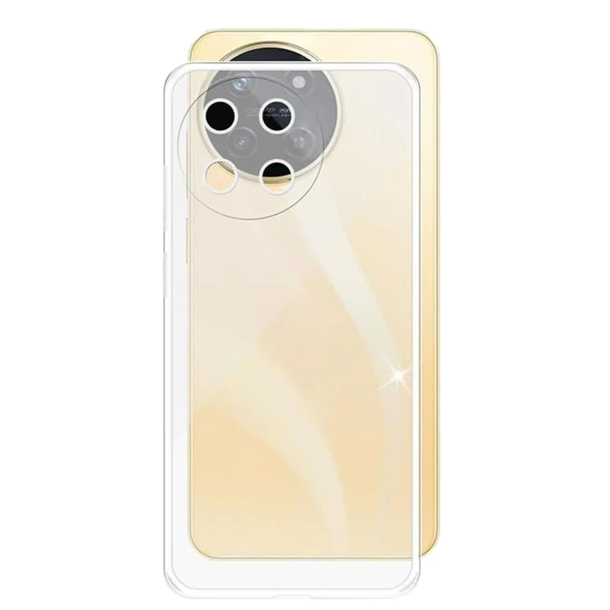 Realme 11 Kılıf Lüx Şeffaf Silikon