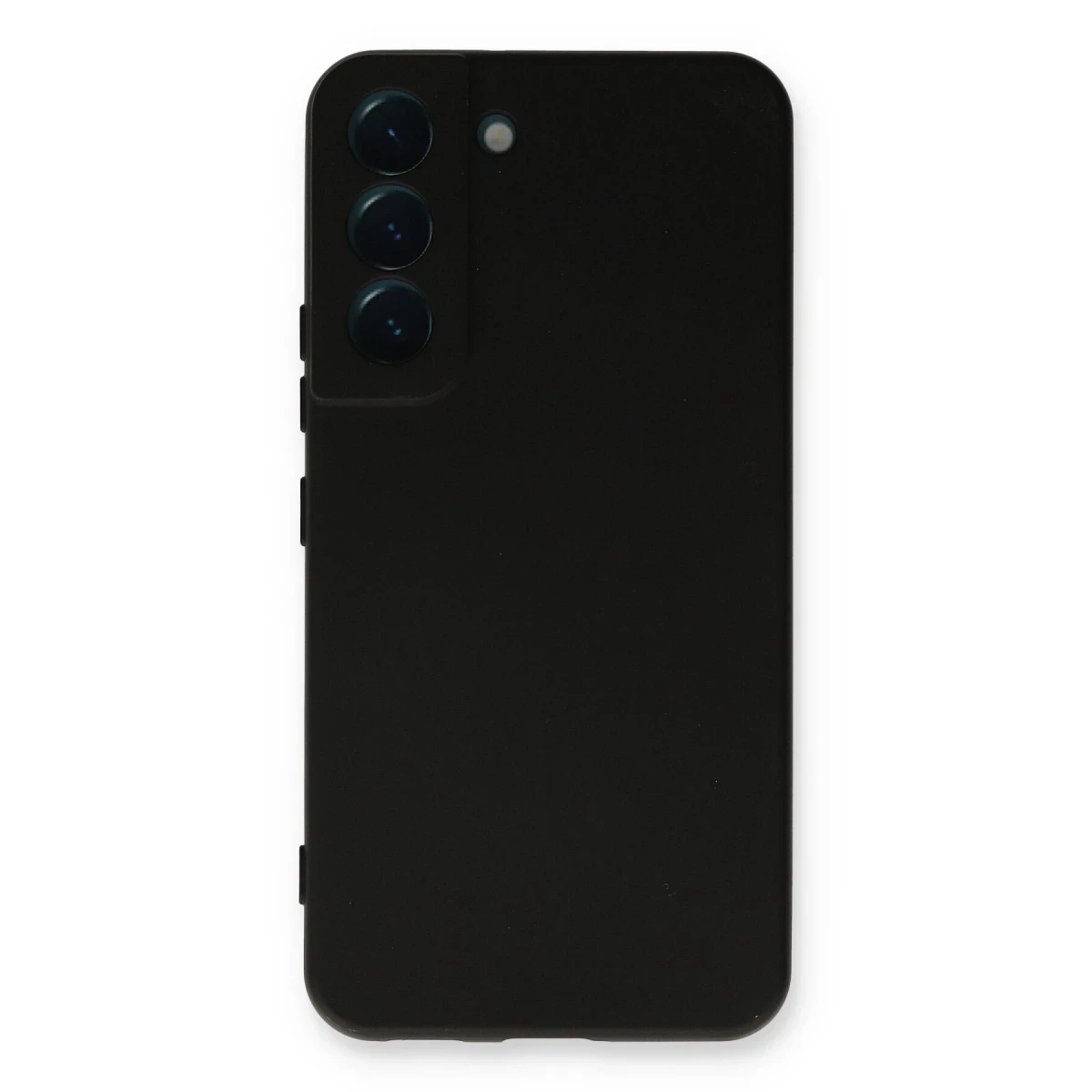Samsung Galaxy S23 Kılıf Nano içi Kadife Silikon - Siyah