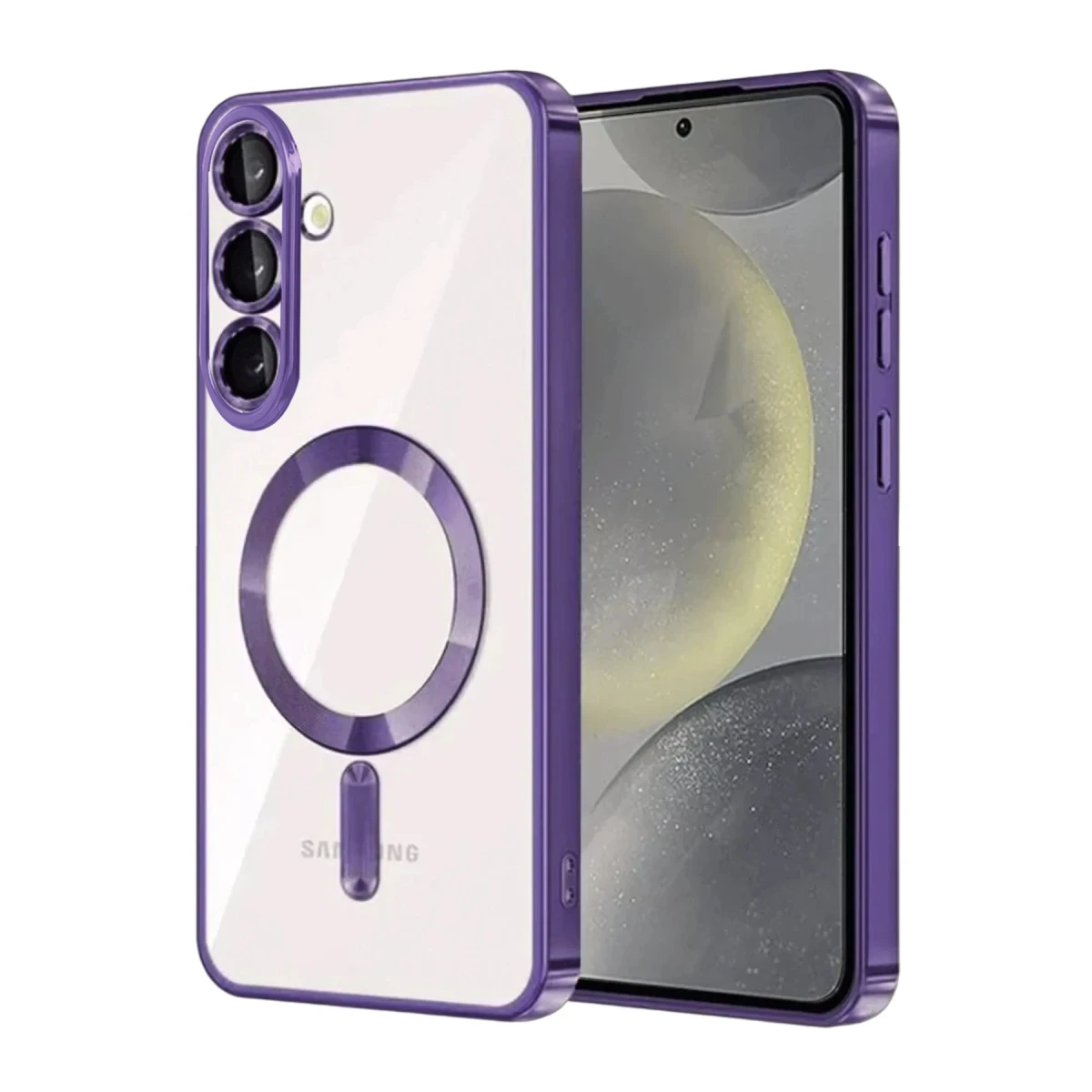 Samsung Galaxy A57 5G Kross Magneticsafe Kapak - Mor