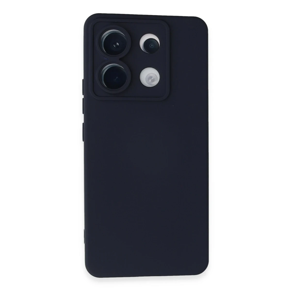 Xiaomi Redmi Note 13 Pro 5G Kılıf Nano içi Kadife Silikon - Lacivert