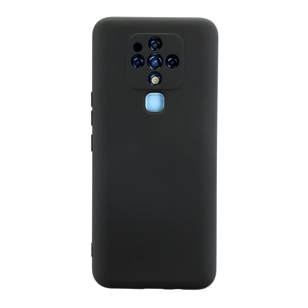 Tecno Camon 16 Kılıf Nano içi Kadife Silikon - Siyah