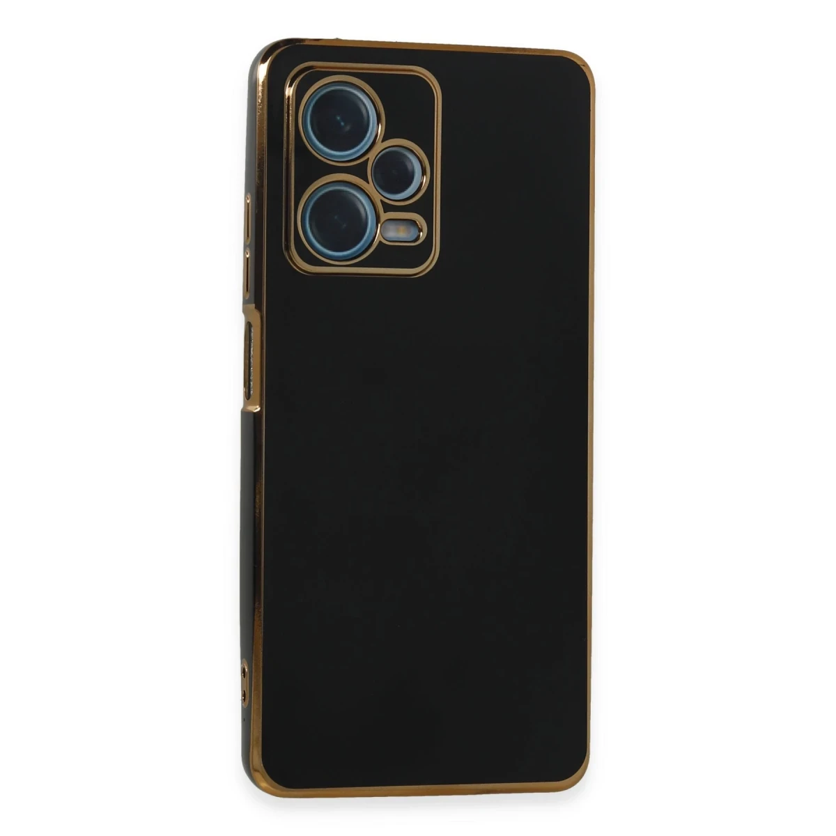 Xiaomi Redmi Note 12 Pro Plus Kılıf Volet Silikon - Siyah
