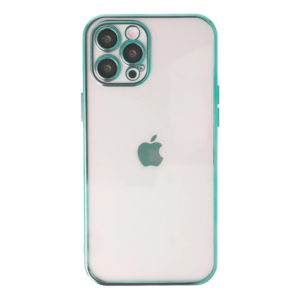 Apple iPhone 12 Pro Kılıf Razer Lensli Silikon - Yeşil