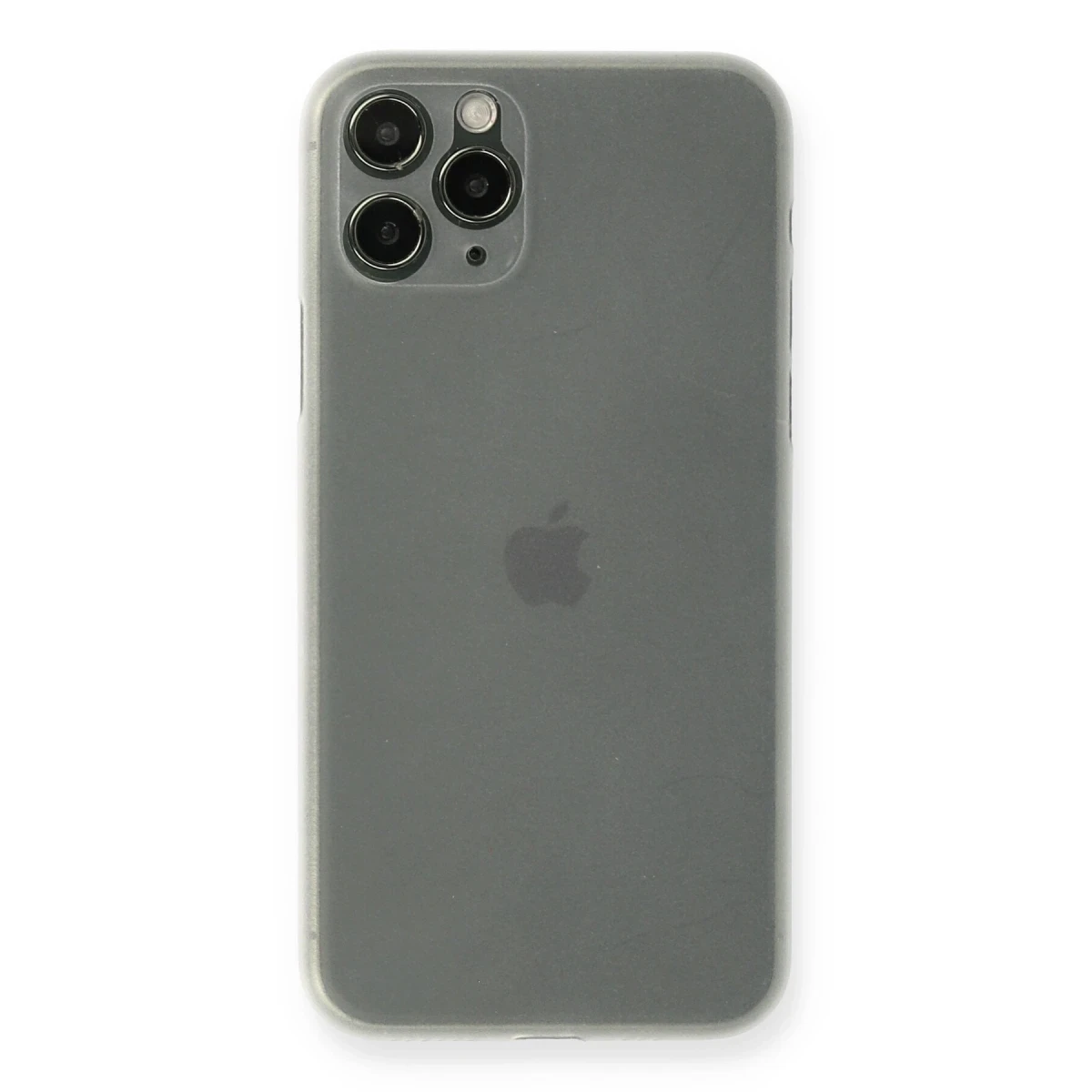Apple iPhone 11 Pro Kılıf PP Ultra İnce Kapak - Beyaz