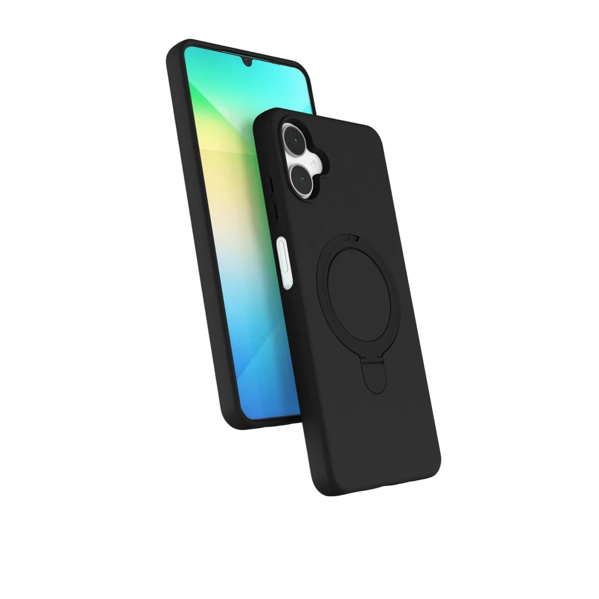 Samsung Galaxy A06 Regal Magsafe Standlı Kapak - Siyah