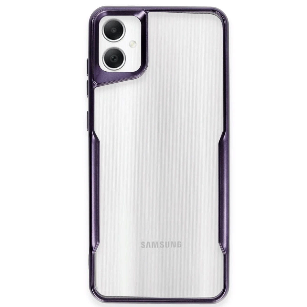 Samsung Galaxy A05 Kılıf Boyi Silikon Kapak - Derin Mor