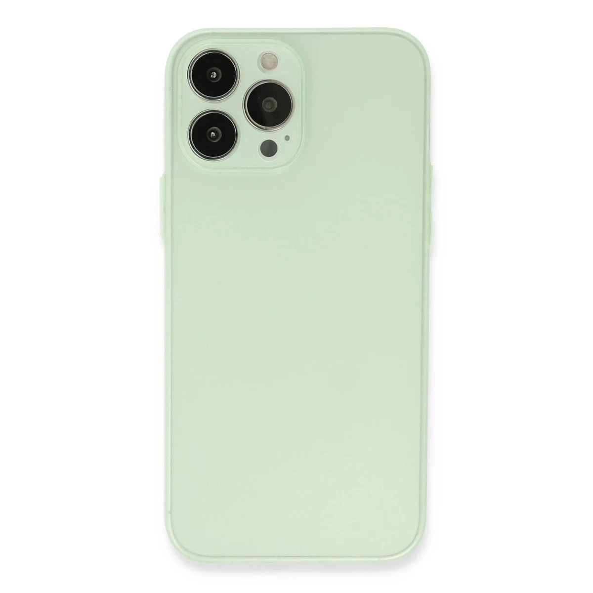 Apple iPhone 13 Pro Max Kılıf Puma Silikon - Açık Yeşil