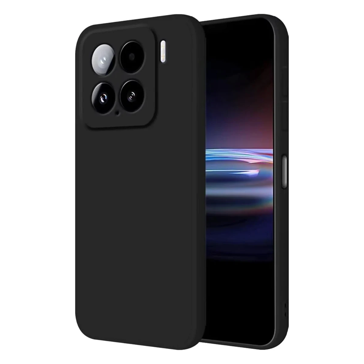 Xiaomi Mi 15 Pro Kılıf Nano içi Kadife Silikon - Siyah