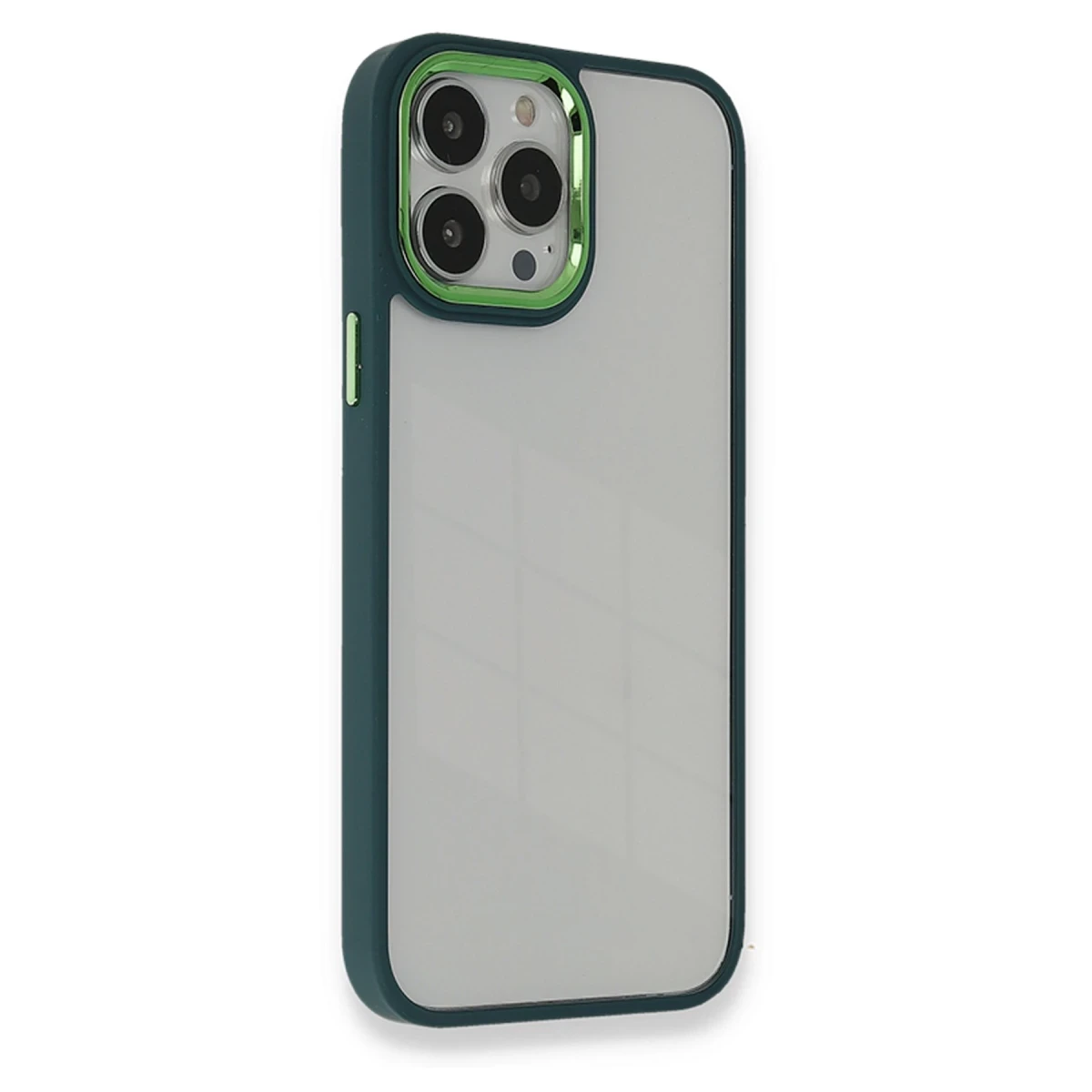 Apple iPhone 14 Pro Max Kılıf Dora Kapak - Haki Yeşil