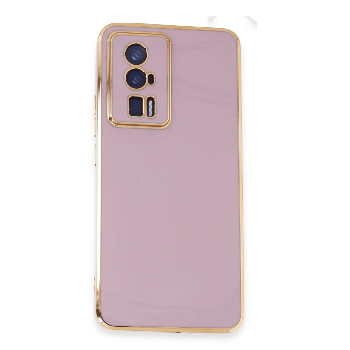 Xiaomi Poco F5 Pro Kılıf Volet Silikon - Mor