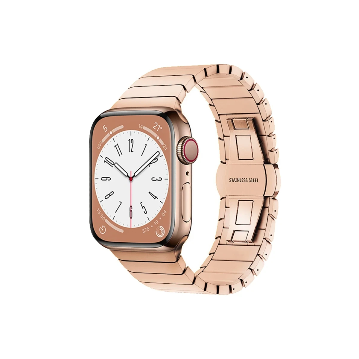 Apple Watch 38mm KR413 Fine Steel Kordon - Rose