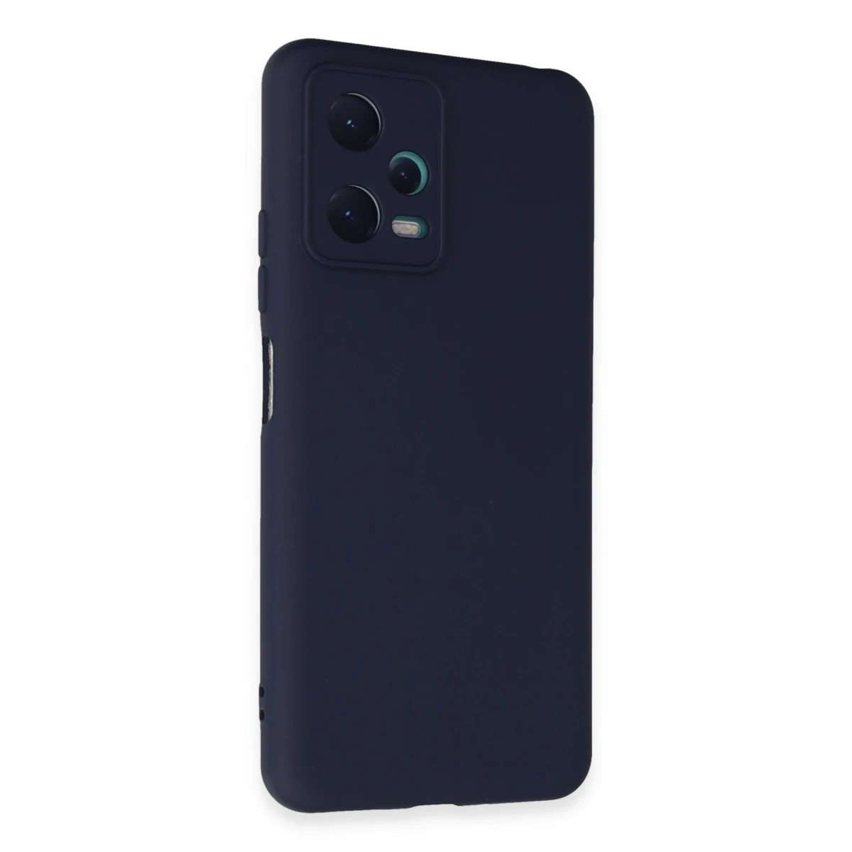 Xiaomi Redmi Note 12 5G Kılıf Nano içi Kadife Silikon - Lacivert