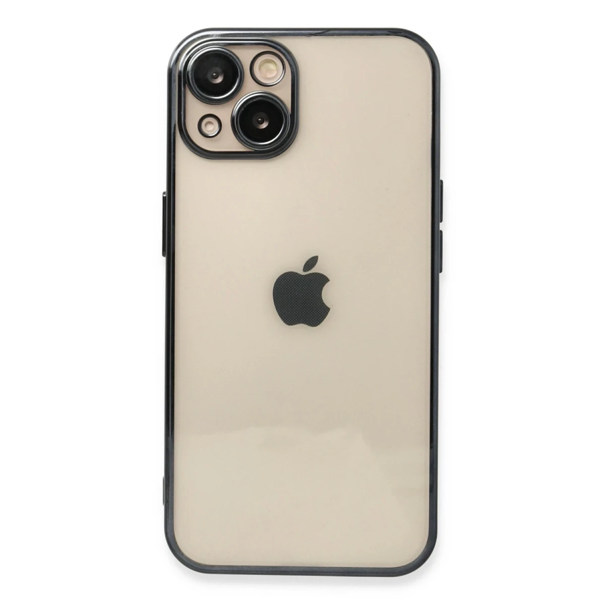 Apple iPhone 14 Plus Kılıf Razer Lensli Silikon - Siyah