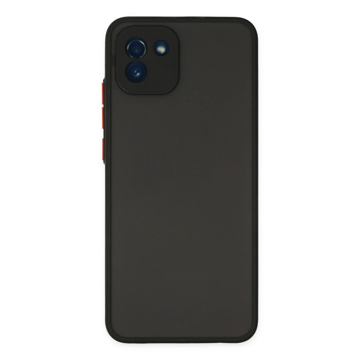 Samsung Galaxy A03 Kılıf Montreal Silikon Kapak - Siyah