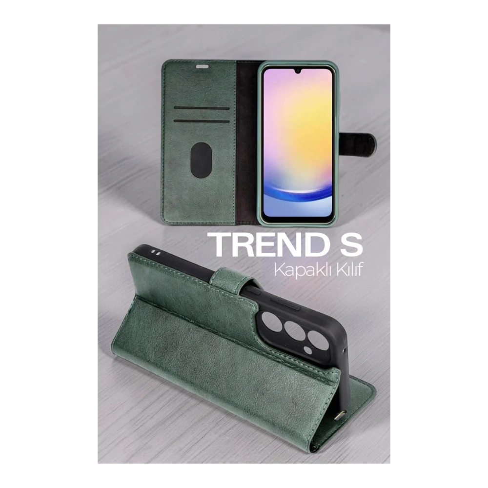 Xiaomi Mi 17T Trend S Plus Kapaklı Kılıf - Siyah
