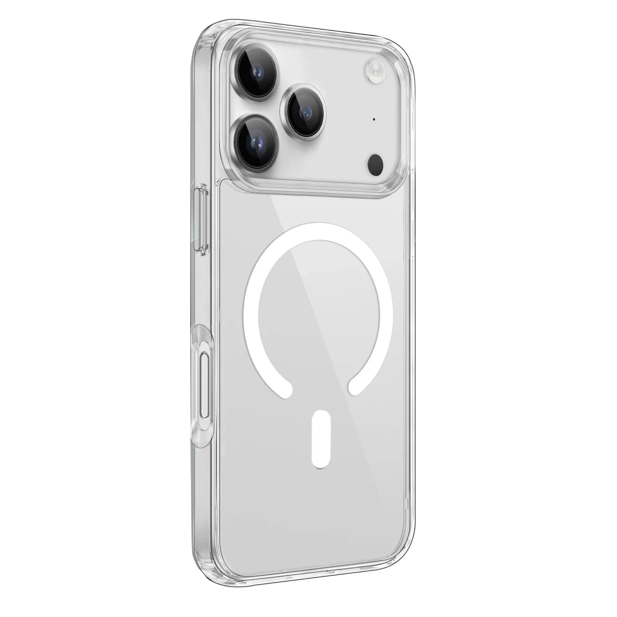 Apple iPhone 18 Pro/17 Pro Pc Real Magsafe Kapak - Şeffaf