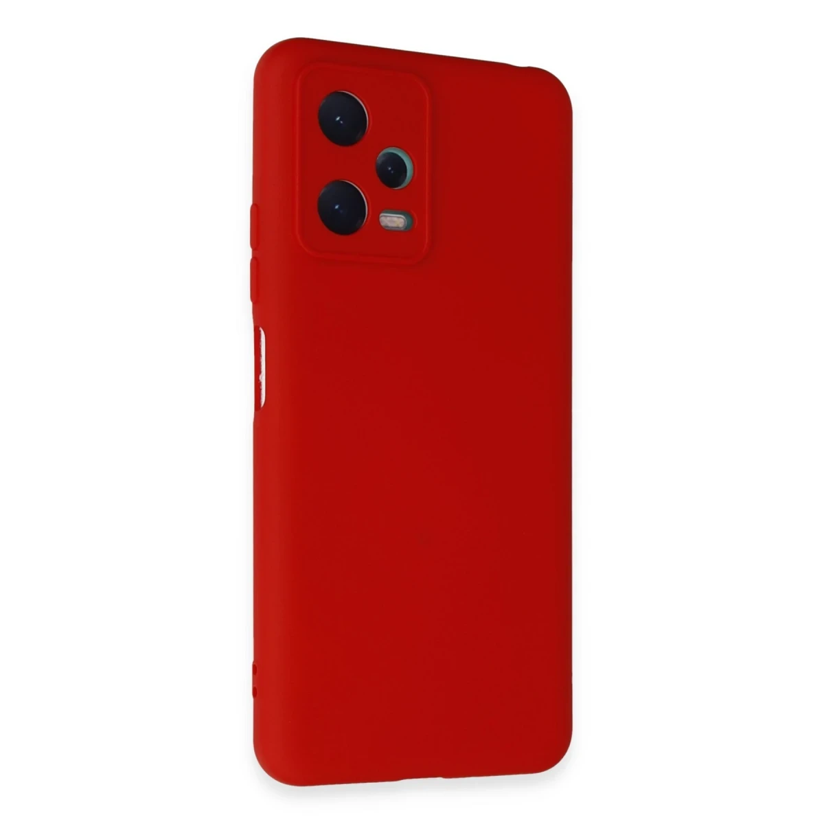 Xiaomi Redmi Note 12 5G Kılıf Nano içi Kadife Silikon - Kırmızı
