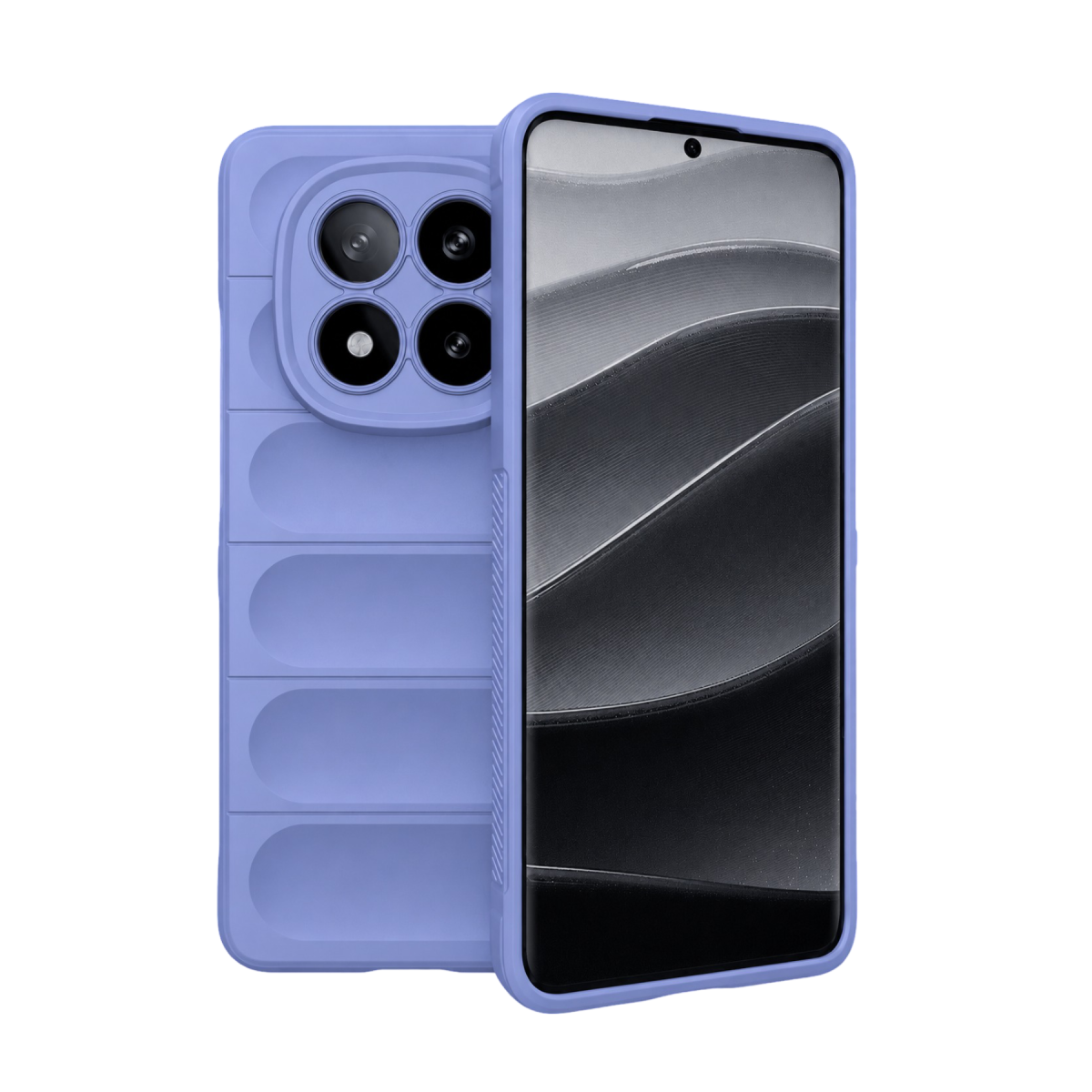 Xiaomi Redmi Note 15 4G Optimum Silikon - Lila