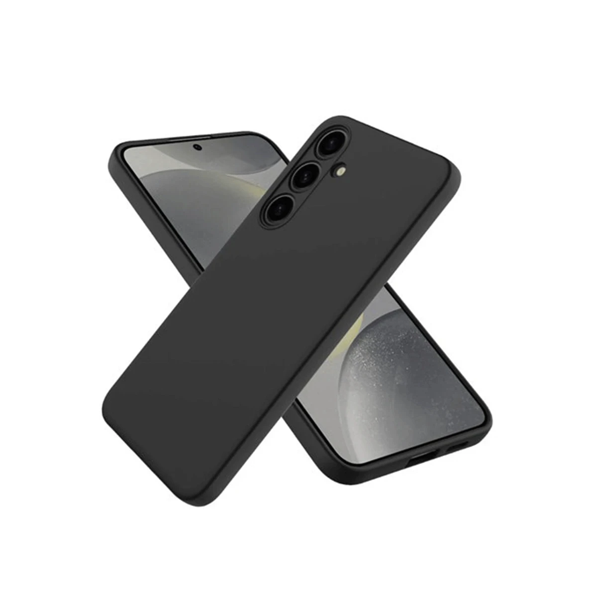 Samsung Galaxy A36 Kılıf First Silikon - Siyah