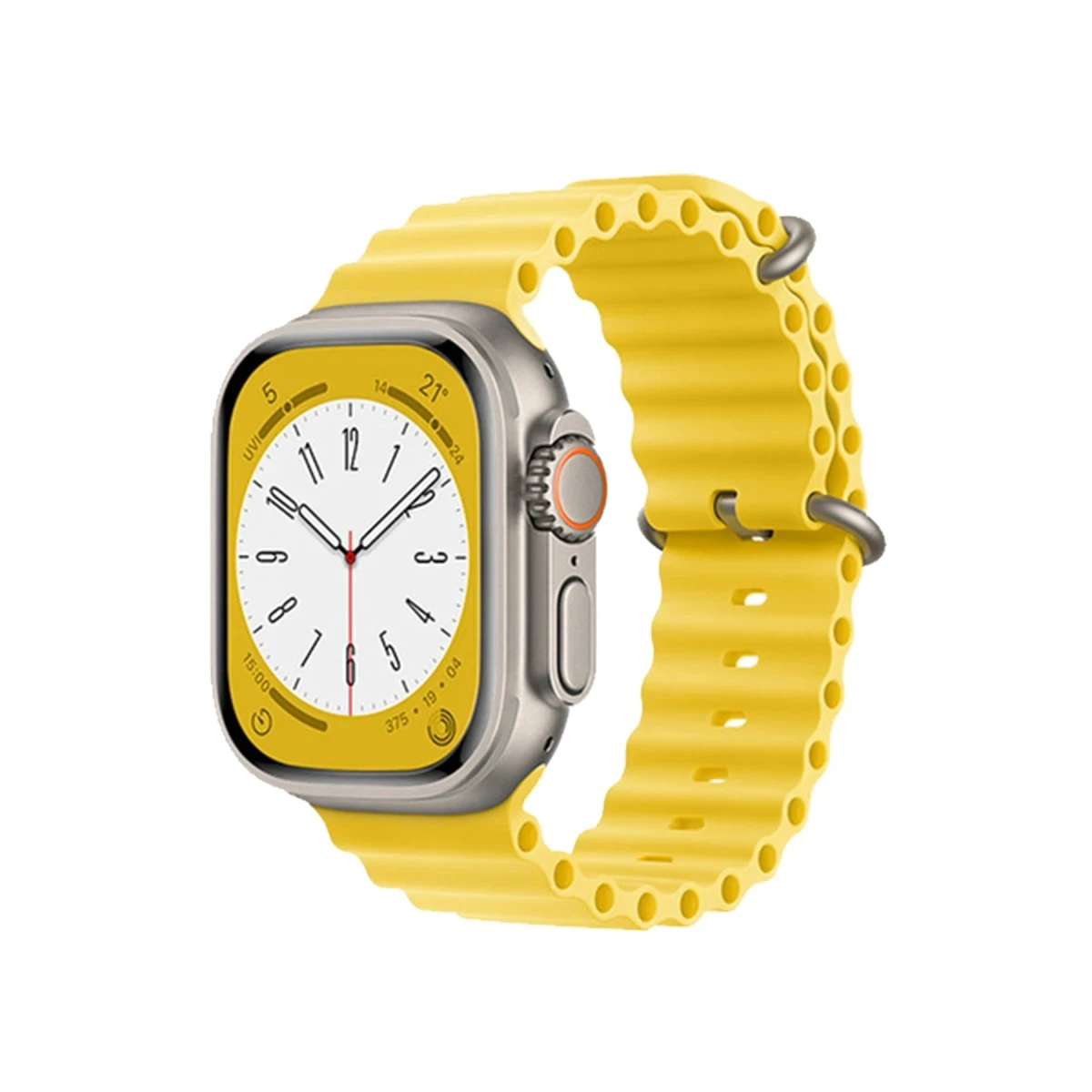 Apple Watch 42mm Ocean Kordon - Sarı